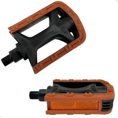 PEDAL BICOLOR MARROM 1/2  52601030