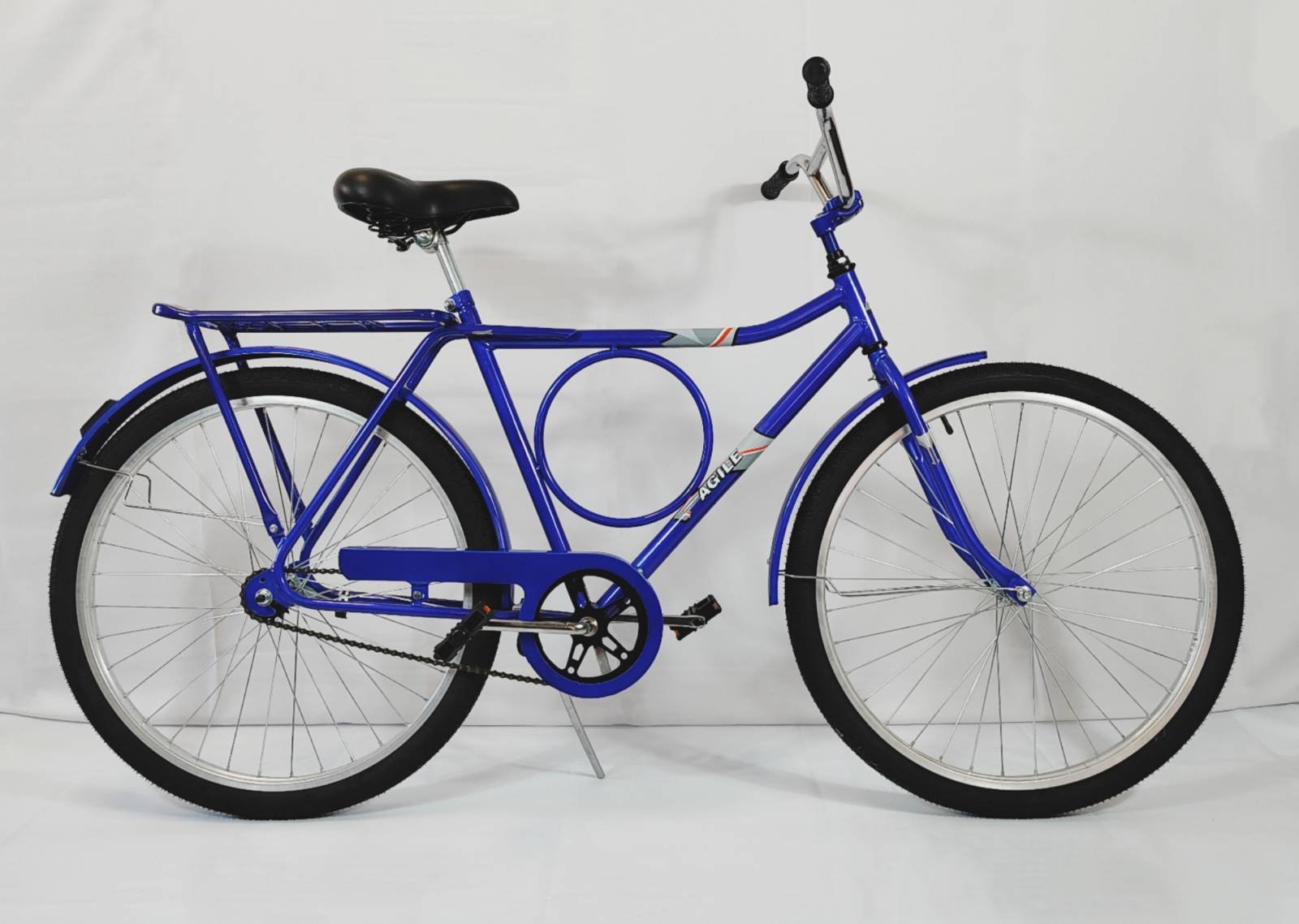 BICICLETA 26 AGILE BARRA AZUL