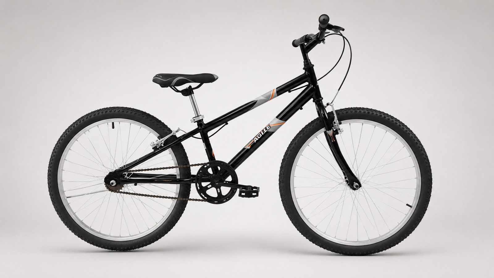 BICICLETA 24 AGILE SLOOP PRETA