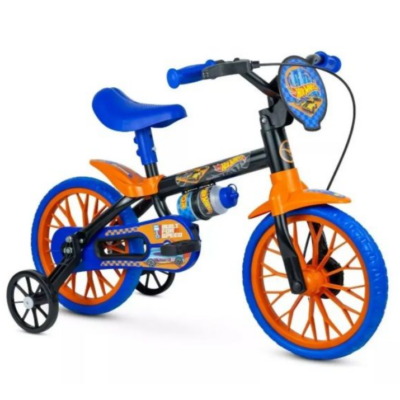 BICICLETA 12 NATHOR HOT WHEELS