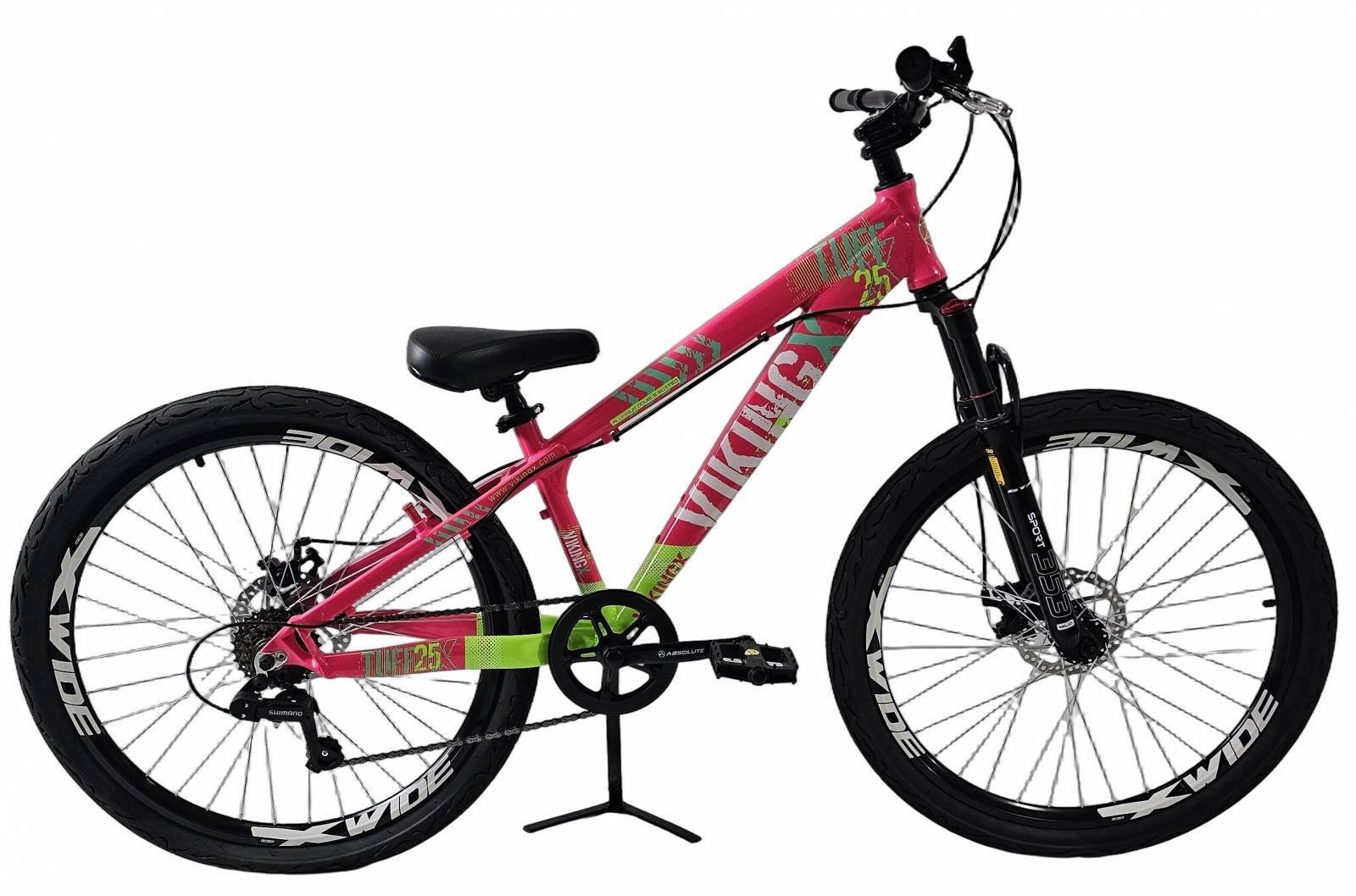 BICICLETA 26 AGILE VIKING 6V - Imagem 3