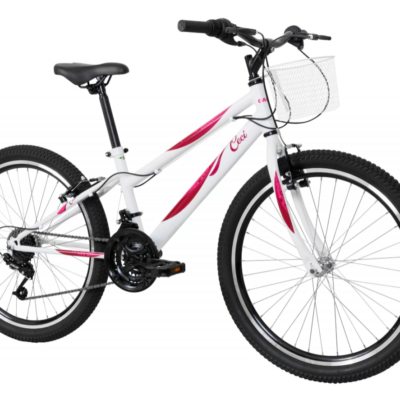 BICICLETA 24 CALOI CECI  BRANCA 21M