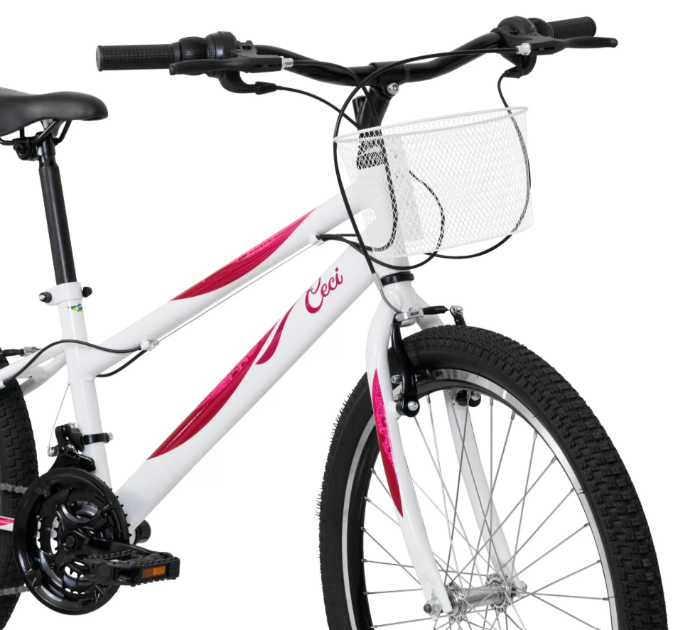 BICICLETA 24 CALOI CECI BRANCA 21M - Imagem 3